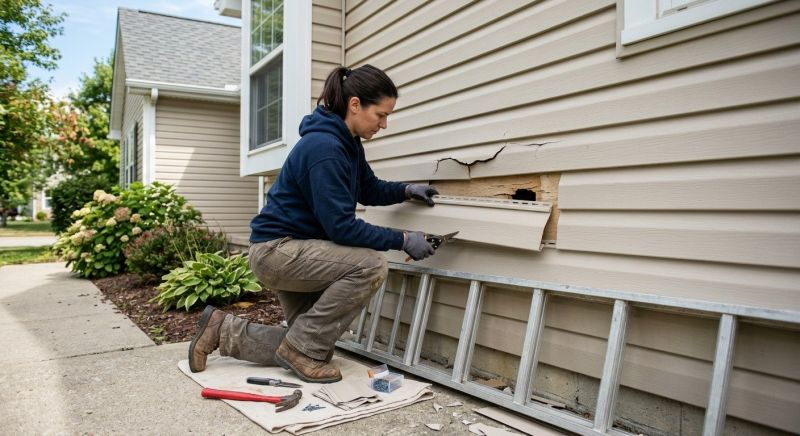 Vinyl Siding Repair in East Northport, NY
