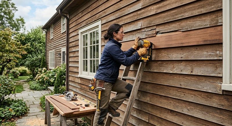 Wood Cladding Repair in New Fairfield, CT