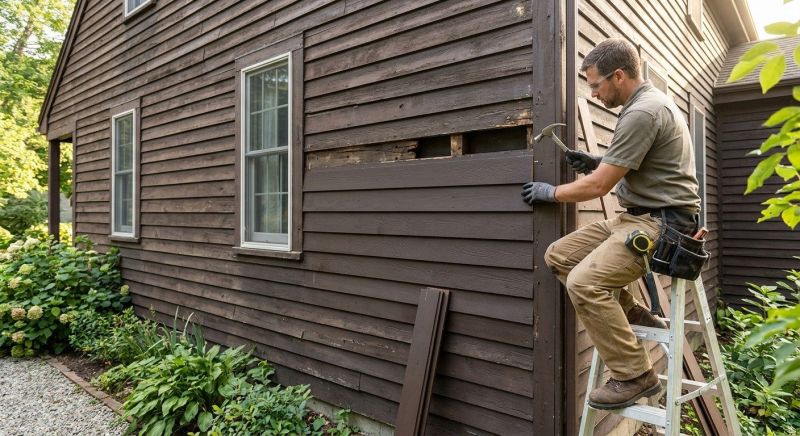 Wood Cladding Repair in New Fairfield, CT