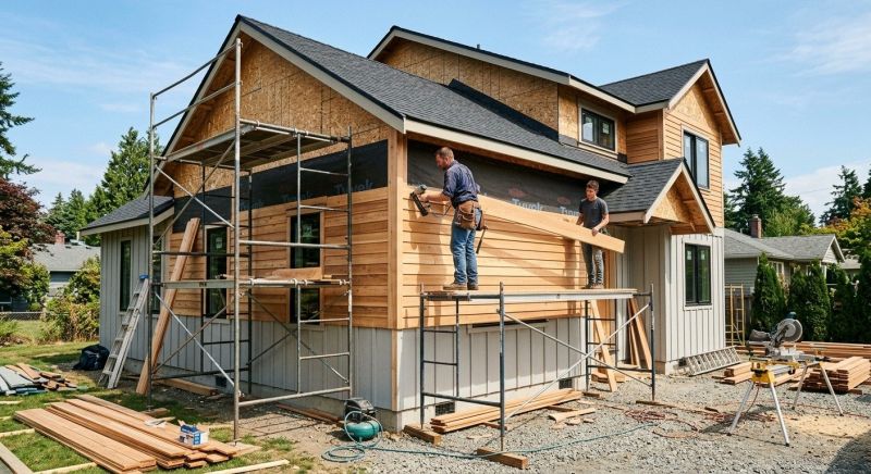 Wood Siding Installation in Easton, CT
