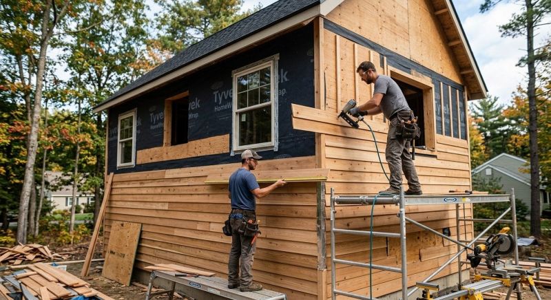 Wood Siding Installation in Oyster Bay, NY