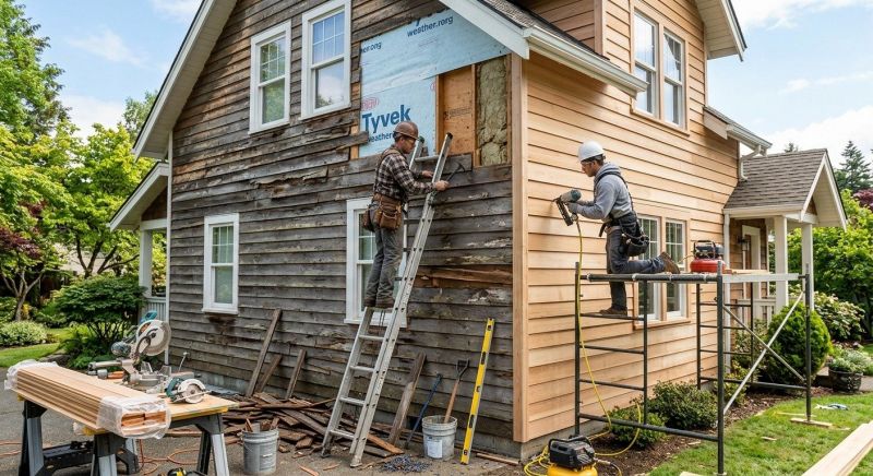 Wood Siding Installation in Shelton, CT
