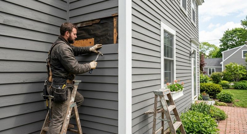 Wood Siding Repair in Glen Cove, NY