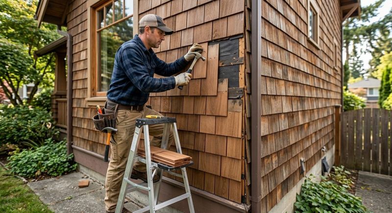 Wood Siding Repair in Lake Peekskill, NY