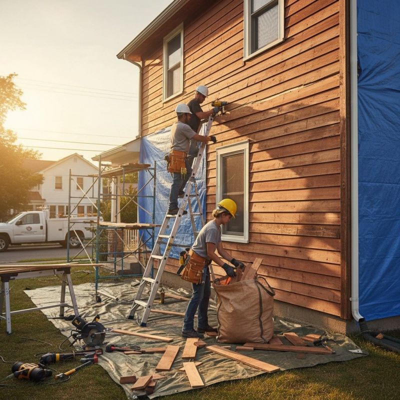 Wood Siding Repair in Suffolk County, NY