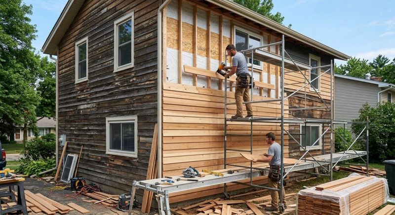 Wood Siding Replacement in Easton, CT