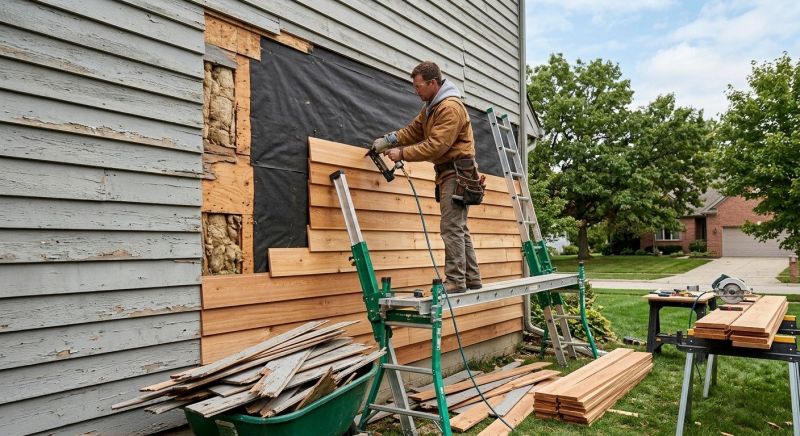 Wood Siding Replacement in Milford, CT